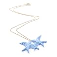 Swallows Necklace - Blue