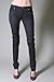 Tripp NYC Skinny T-Jean Pants in Dark Grey/Black, Size: 0, Color: Dark Grey/Black