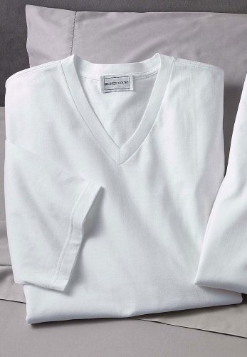 Kings' Court  Cotton 2-Pack V-neck Tee