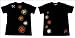 TWT-JAPAN 小早川家 （隆景・秀秋） Ｔシャツ 黒 M