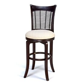 Bayberry Wicker Swivel Bar Stool