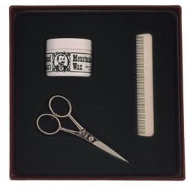 Colonel Conk Model 120 Moustache Wax, Comb, and Scissors
