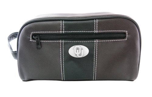 NCAA Oklahoma Sooners Zep-Pro Toiletry Concho Bag, Brown