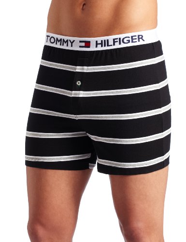 Tommy Hilfiger Mens Selwin Stripe Knit Boxer