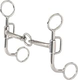 Trammell Argentine Snaffle Bit w/Lifesaver Ring - 5