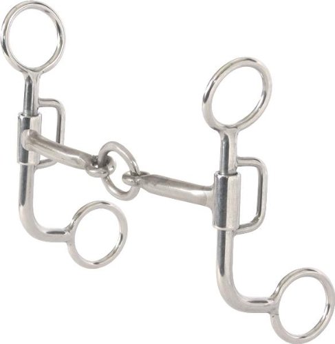 Trammell Argentine Snaffle Bit w/Lifesaver Ring - 5