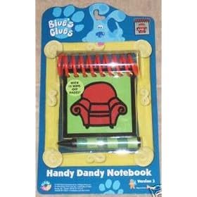 Click here to buy Blue's Clues Steve's Handy Dandy Notebook by Blue's Clues.