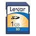 Lexar Media 1 GB Secure Digital Memory Card (SD1GB-231) (Retail Package)