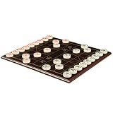 Review Yellow Mountain Imports  / Folding Beechwood Veneer Chinese Chess Xiangqi Set