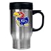 Kansas Jayhawks NCAA Stainless Steel Travel Mug by Great American Products