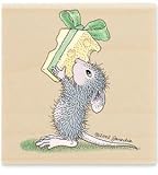 House Mouse Wood Mounted Rubber Stamp: Monicas Gift 41PIN1if2tL. SL160 House Mouse Wood Mounted Rubber Stamp: Monicas Gift