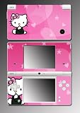Hello Kitty Pink Cute Hearts game Skin #4 for Nintendo DSi