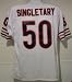 Mike Singletary Autographed/Hand Signed Chicago Bears Jersey