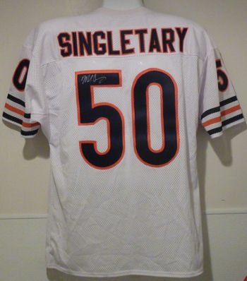 Mike Singletary Autographed/Hand Signed Chicago Bears Jersey