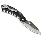 Stainless Steel Folding Pocket Camping Knife Axis Lock G10 Handle