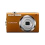 Nikon Coolpix S3000 12 MP Digital Camera with 4x Optical Vibration Reduction (VR) Zoom and 2.7-Inch LCD (Orange)
