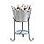 Sunjoy L-BT022PST-11 Cooma Party Tub, 16.7 by 26.77-Inch