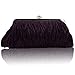 kingluck Silk Cocktail Evening Handbags/Clutches in Gorgeous Silk More Colors Availabl (purple)