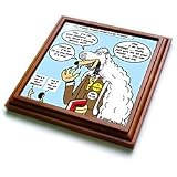 Wolf in Sheeps Clothing - 8x8 Trivet With 6x6 Ceramic Tile