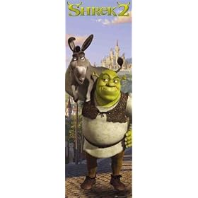 Posters: Shrek Midi Poster - 2, Buddies (36 x 12 inches)