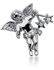 Diamond Angel 14K Gold Pendant