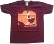 SAVES THE DAY - GIRL ON BENCH - Maroon T-shirt