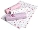 Just Born 4-Pack Flannel Receiving Blankets - Flutters and Flowers