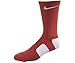 The Nike Elite Basketball Crew Socks Varsity Red/White Size Large