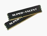 Super Talent 4096MB Dual Channel PC12800 DDR3 1600MHz Memory (2x2048MB)
