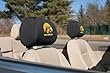 Iowa Hawkeyes Headrest Covers Set Of 2 - NCAA