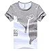 Ularmo Men Boy Summer Cotton Tees Shirt Short Sleeve Star Printed T-Shirt