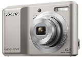 Sony DSC-S2000S CyberShot Digitalkamera (10 Megapixel, 3-fach optischer Zoom, 6.2 cm (2,5 Zoll) Display) silber