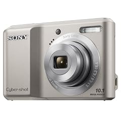 Sony DSC-S2000S CyberShot Digitalkamera (10 Megapixel, 3-fach optischer Zoom, 6.2 cm (2,5 Zoll) Display) silber