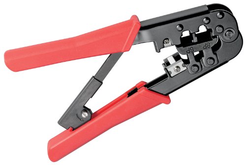 1aTTack Crimpzange WZ CRIMP 09 f&uuml;r Modularstecker inkl. Kabelschneider und Abisolierer Preisvergleich