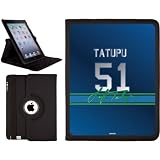 Lofa Tatupu - Color Jersey iPad 2 Swivel Stand Case by Coveroo at Amazon.com