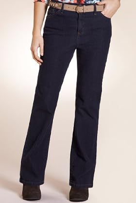Per Una Roma Straight Leg Denim Jeans with Belt