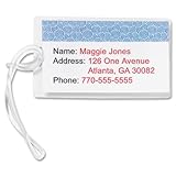 Laminating Pouch, Luggage Tag, 2-1/2"x4-1/4", 5 mil, 100 per Box, CL