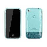 ORIGINAL iProtect APPLE Iphone 3 3GS CIRCLE Silikon H�lle Case Tasche BLAU / HELLBLAU / BLUEvon "iprotect"