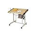 Studio Designs Deluxe Craft Station - White / Maple