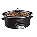 Rival Oval Smart Crock Pot - Black (5.5 qt.)