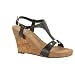 What's What Daisy Plush Wedge Sandals