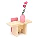 KINGSO Wooden Miniature Furniture Set Doll House Kids Toy Gift Dining Room