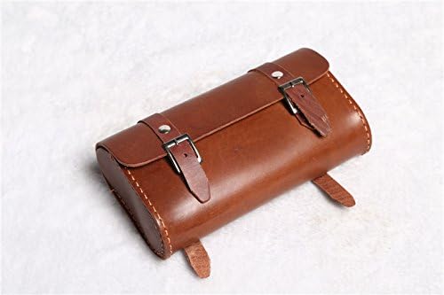 Vintage style handmade bicycle real leather tools bag for fixie fixed gear 2