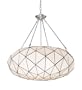 Landmark 72023-4 Tetra 4-Light Pendant, 20-Inch, Polished Chrome
