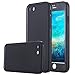 iPhone 7 Waterproof Case, LONTECT Ultra Slim Thin Light Dirt/Dust Proof Snowproof Shockproof Case Full Body Underwater Protective Cover for Apple iPhone 7 - Black