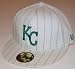 Kansas City Royals New Era White Pin Fitted Hat (6 7/8)