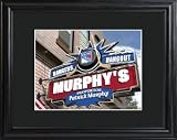 Nashville Predators Personalized Pub Print with Wood Frame