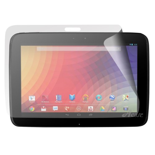 Acase スクリーンプロテクター for google nexus 10 アンチグレア タイプ （3枚入り）