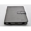 BELTON 8" Tablet Hard Case - Black Faux Leather Carrying Case