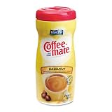Coffee-mate Products - Coffee-mate - Hazelnut Creamer Powder, 15-oz Plastic Bottle - Sold As 1 Each - Non-dairy powdered creamer tastes like the real thing. - Rich and creamy. -